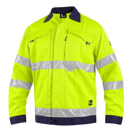 Parka haute visibilité SOFTSHELL jaune CXS